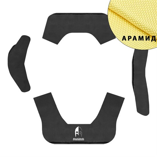 Баллистика в стандартный шейно-плечевой защитный модуль T-Armis (Арамид БП) 507А - фото 13696