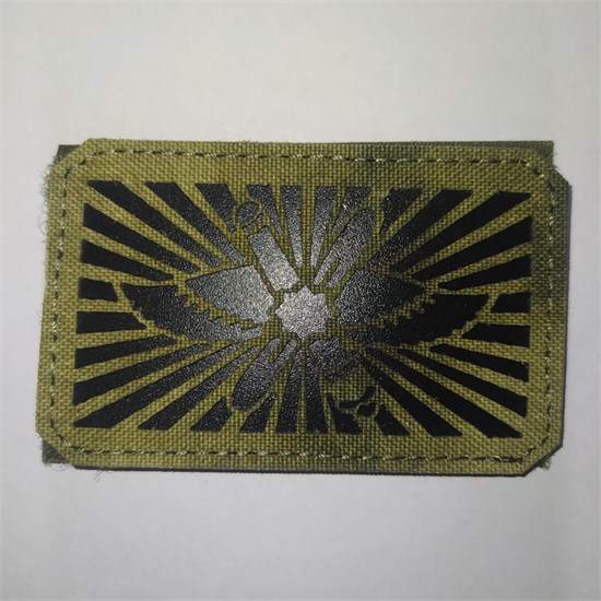 Шеврон на липучке LaserCut Флаг ВКС 5x8 A-Tacs FG SHV-LC-20(2) - фото 18132