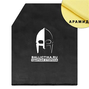 Баллистика в грудь или спину бронежилета Русич (Арамид БП) 264А