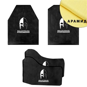 Комплект баллистики для бронежилета АТОМ "Универсально-корсетный" Gear Craft (Арамид БП) 001-002-049А