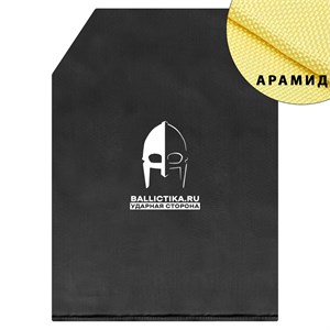 Баллистика в грудь плитоносца Громобой (Арамид БП) 819А