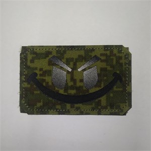 Шеврон на липучке LaserCut Смайл 5x8 ЕМР SHV-LC-8(11)