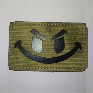 Шеврон на липучке LaserCut Смайл 5x8 A-Tacs FG SHV-LC-8(2)