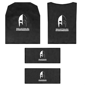 Комплект баллистики для бронежилета УМБК Северянин R-Karbid (Акетон БП) 141-142-143