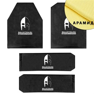 Комплект баллистики для бронежилета АТОМ Универсальный Gear Craft (Арамид БП) 001-002-004А