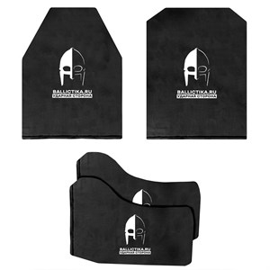 Комплект баллистики для бронежилета АТОМ Увеличенный Gear Craft (Акетон БП) 047-048-049